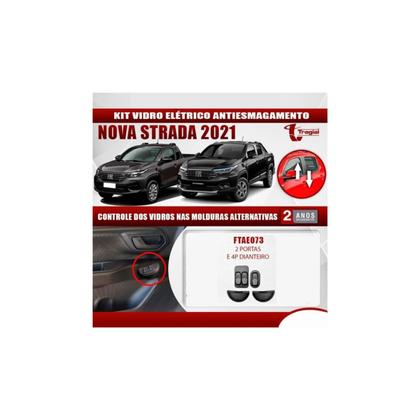 Imagem de Kit Vidro Elétrico Nova Strada 2 e 4 Portas Dianteiro 2021
