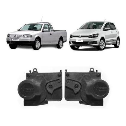 Imagem de Kit Vidro Elétrico Saveiro G4 Dianteira + Kit Trava