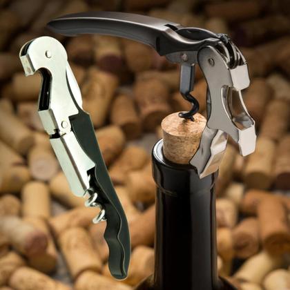 Imagem de Kit vinho c/ bico dosador e saca rolhas