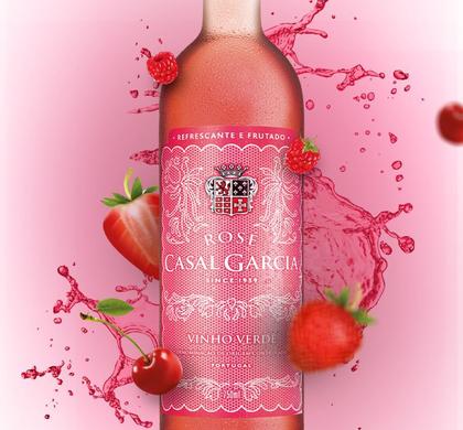 Imagem de Kit Vinho Casal Garcia Rosé Português 750ml 2 unidades