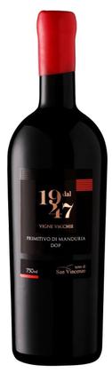 Imagem de Kit Vinho Dal 1947 Primitivo Di Manduria 750ml - Caixa com 6 Unidades