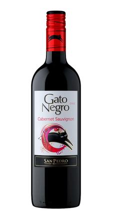 Imagem de Kit Vinho Gato Negro Cabernet Sauvignon 750ml 3 unidades