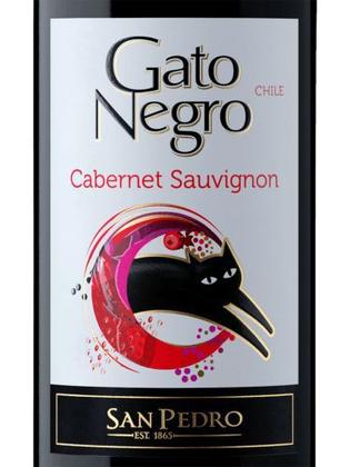 Imagem de Kit Vinho Gato Negro Cabernet Sauvignon 750ml 3 unidades