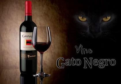 Imagem de Kit Vinho Gato Negro Cabernet Sauvignon 750ml 3 unidades