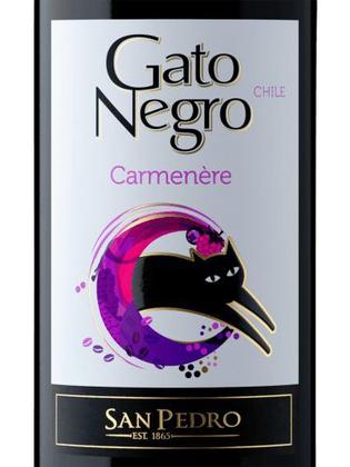 Imagem de Kit Vinho Gato Negro Carmenère Tinto Seco 750ml 2 unidades