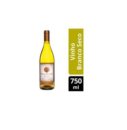 Imagem de Kit Vinho Santa Helena Chardonnay Reservado Branco 750ml 3un