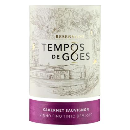 Imagem de Kit Vinho Tempos Góes Cabernet Sauvignon Demi-sec 750ml 2uni