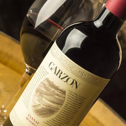 Imagem de Kit Vinho Tinto Garzon Reserva Tannat + 1 Taça Cristal