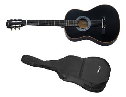 Imagem de Kit violão com Afinador e Capa Queens Preto N2334633