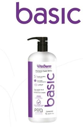 Imagem de Kit Vita Derm Lavatório Pro Basic - Shampoo + Condicionador + Creme de Hidratação