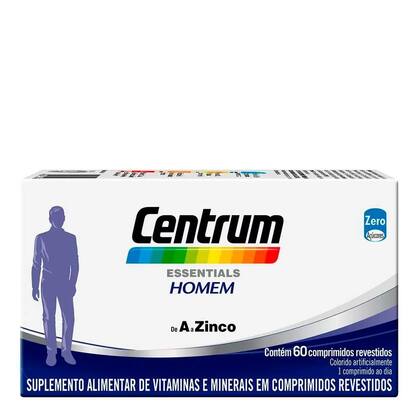 Imagem de Kit Vitamina Centrum A-Z Homem e Mulher 60 Comprimidos cada