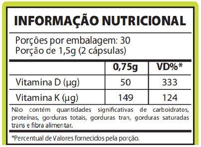 Imagem de Kit vitamina k2d3 positivare com 4 potes