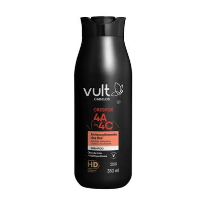 Imagem de Kit Vult Cabelos Crespos 4A ao 4C Sh 350ml +Cond 325ml + Mascara 500g