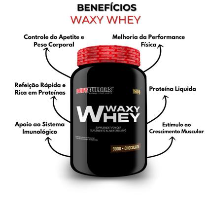 Imagem de KIT Waxy Whey 900g + Thermo Start Powder 120g Limão + Coqueteleira - Bodybuilders