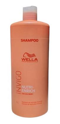 Imagem de Kit Wella Invigo Nutri Enrich Secos Ressecados Luzes Reflexos Quimicamente Nutrição Hidratação Brilho Reparação Lavatóri