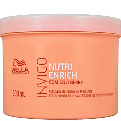 Imagem de Kit Wella Invigo Nutri Enrich Secos Ressecados Luzes Reflexos Quimicamente Nutrição Hidratação Brilho Reparação Lavatóri