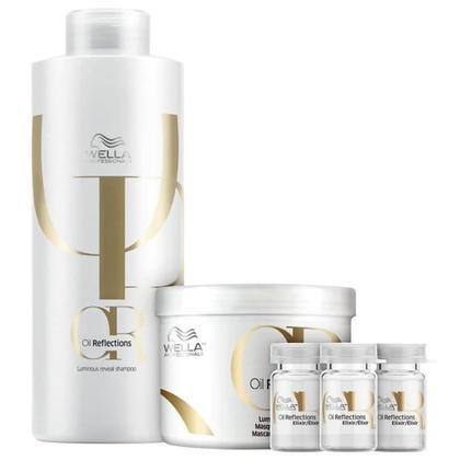 Imagem de Kit Wella Professionals Cronograma Capilar Fios Incríveis Salon (3 Produtos)