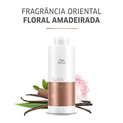 Imagem de Kit Wella Professionals Fusion Sh 1L + Cond 1L + Masq 500g + Oil Reflections 100ml