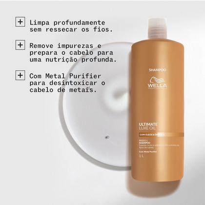 Imagem de Kit Wella Professionals Ultimate Luxe Oil Salon Máscara (3 produtos)