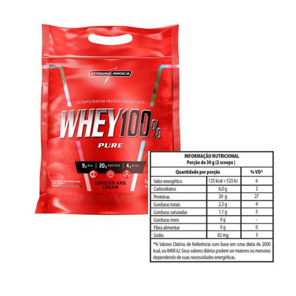 Imagem de Kit Whey 100% 900g Integralmédica + Creatina 100% 150g Alpex