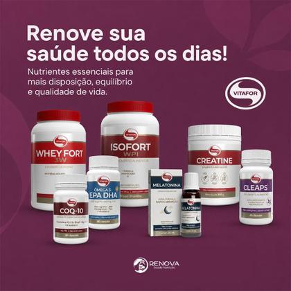 Imagem de Kit Whey Fort 3W 900g Chocolate + Creatine Monohidratada 300g Zero Açúcar Vitafor