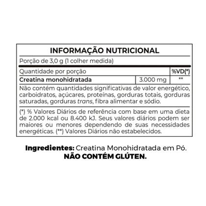 Imagem de Kit Whey Fort 3W 900g Chocolate + Creatine Monohidratada 300g Zero Açúcar Vitafor