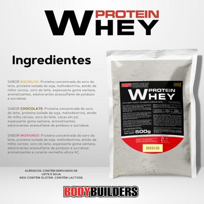 Imagem de Kit Whey Protein 500g + BCAA 100g+ Power Creatina 100g - Bodybuilders