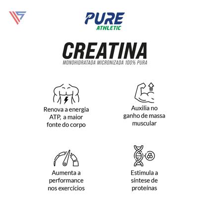 Imagem de Kit Whey Protein 70% Concentrado 450g + Creatina 500g Pure