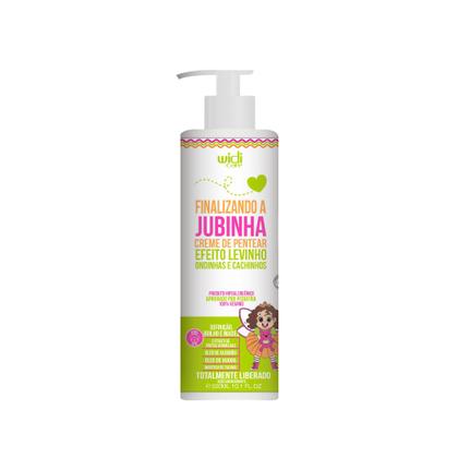 Imagem de Kit Widi Care Jubinha Infantil Shampoo, Condicionador, Creme de Pentear Pesadinho, Spray Desembaraçante