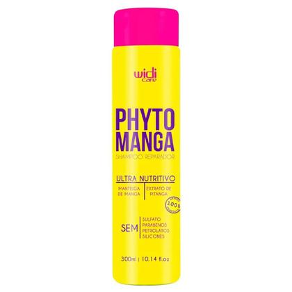 Imagem de Kit Widi Care Phytomanga Shampoo + Condicionador + Máscara + Ativador De Cachos Efeito Leve