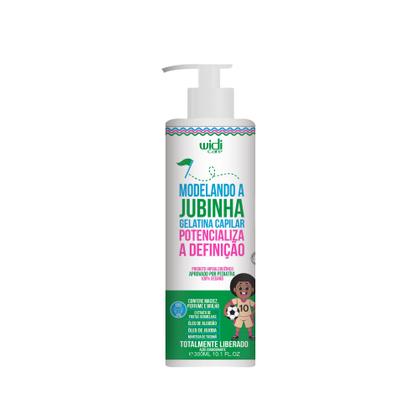 Imagem de Kit Widi Jubinha Infantil Shampoo, Gelatina, Creme de Pentear Pesadinho