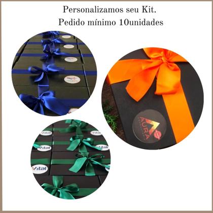 Imagem de Kit Wine Vinho Tinto 375ml + 2 Taça Vidro + Caixa Presente
