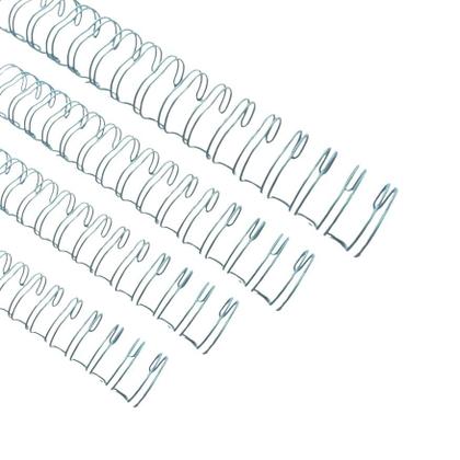 Imagem de Kit Wire-o 2x1 Azul Bebê 5/8 - 3/4 - 7/8 - 1 (25un cada) 100un