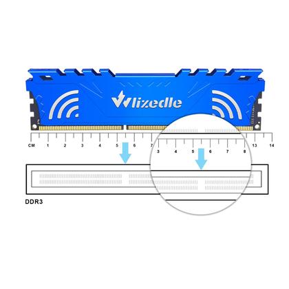 Imagem de Kit Wlizedle DDR3 de 16 GB de memória RAM (2x8 GB) 1333 MHz CL9 UDIMM