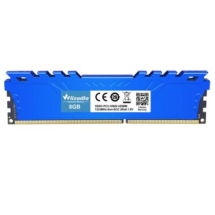 Imagem de Kit Wlizedle DDR3 de 16 GB de memória RAM (2x8 GB) 1333 MHz CL9 UDIMM