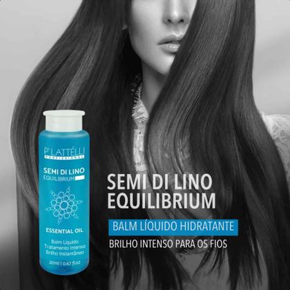 Imagem de Kit x 06 Ampolas 20ml Semi Di Lino Equilibrium Plattelli