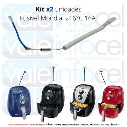 Imagem de KIT x2 FUSÍVEIS 216C 16A P AIR FRYER MONDIAL AFN40 AFN40TBI