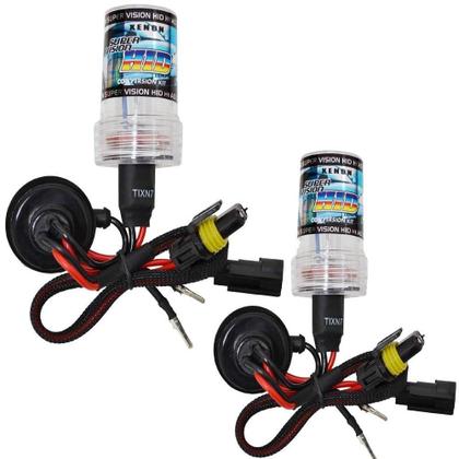 Imagem de Kit xenon automotivo lampada hb3 9005 8000k slim milha farol