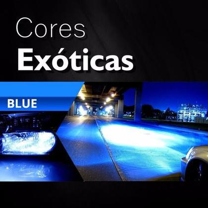 Imagem de Kit Xenon Azul Escuro Profundo 10000 12000 15000 30000k