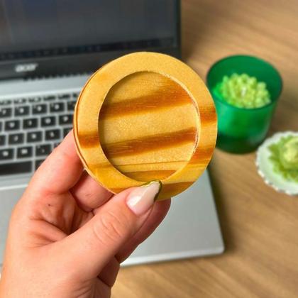 Imagem de Kit Xícaras de Porcelana Branco 95ml com Suporte Circular  Ideal para Chá e Café