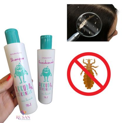 Imagem de Kit Xô Piolho Com Shampoo E Condicionador abelha rainha