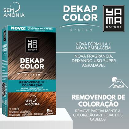 Imagem de Kit Yama DekapColor Removedor De Coloração Capilar Cabelo Profissional Sem Amonia  Escolha O Tamanho