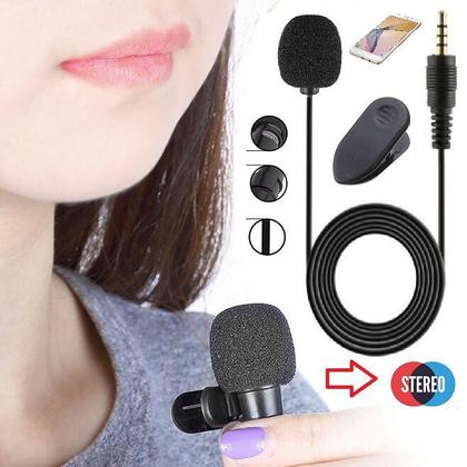 Imagem de Kit Youtuber Tripé Profissional Microfone de Lapela Para Celular + Iluminador Led Anel Ring Light Rgb Colorido Universal