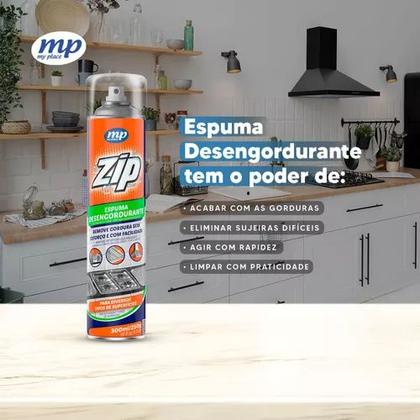Imagem de Kit Zip Clean Favoritos Limpa Estofados e Espuma Desengordurante My Place 300ml