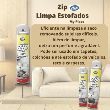 Imagem de Kit Zip Clean Favoritos Limpa Estofados e Espuma Desengordurante My Place 300ml