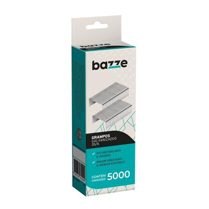 Imagem de Kit10 Caixas Grampo p/ Grampeador Manual 26/6 25.000un Bazze