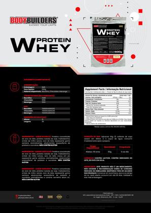 Imagem de KIT10x Whey Protein 500g (Refil) - Bodybuilders