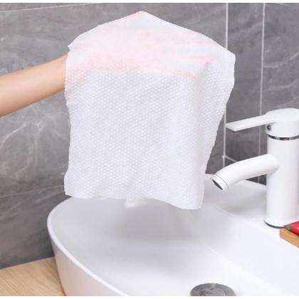 Imagem de Kit14 Toalhas Comprimidas Portáteis, Reutilizável Ecológicas