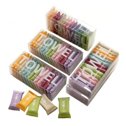 Imagem de Kit14 Toalhas Comprimidas Portáteis, Reutilizável Ecológicas