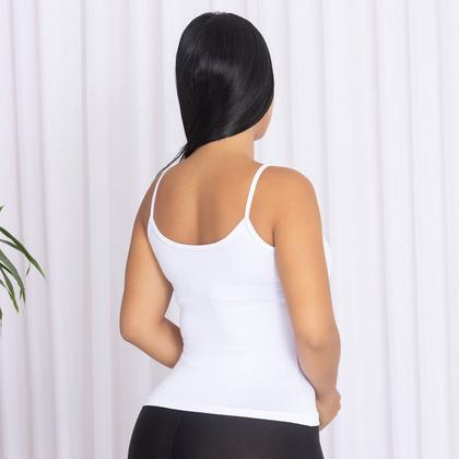 Imagem de Kit2 Camiseta Regata Feminina Tecido Premium Primavera Verão